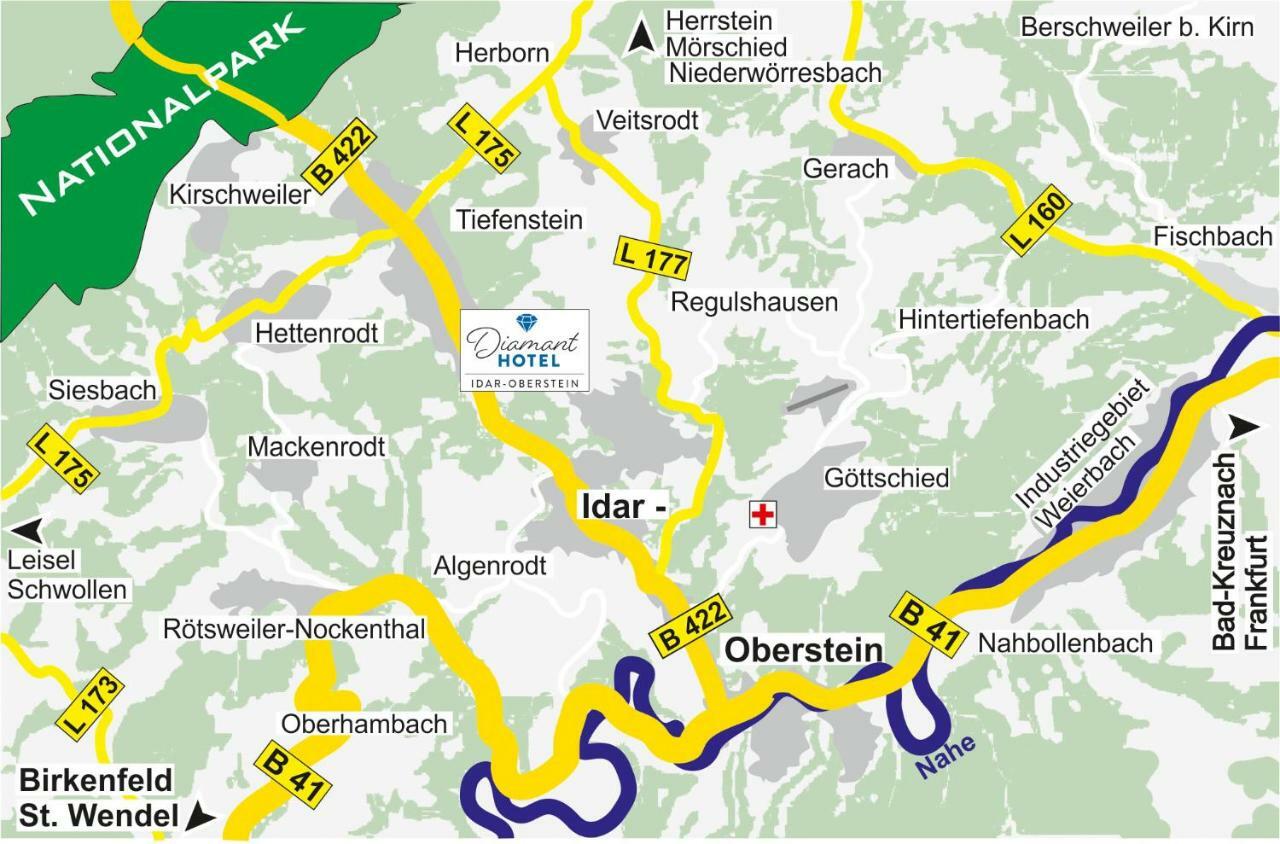 Diamanthotel Idar-Oberstein Ngoại thất bức ảnh